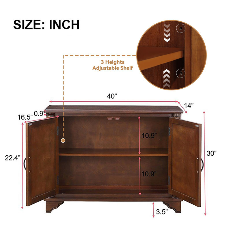 Buffet 40 po, Espresso clair