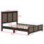Lit plateforme en bois Farmhouse Modern-152328685-152328684