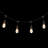 Marro Indoor 10 - Bulb 7.5'' Battery Powered LED Globe String Light