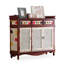 Banc de rangement en bois manufacturé brun-1297047229