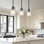 Saniya 1 - Light Matte Black Single Pendant(3-Pack)