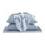 Ensemble de draps 6 pièces pour grand lit satin de luxe 100% satin satin-111014597-111014608