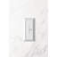Assiette rectangulaire en porcelaine, ivoire, 6 x 3 po