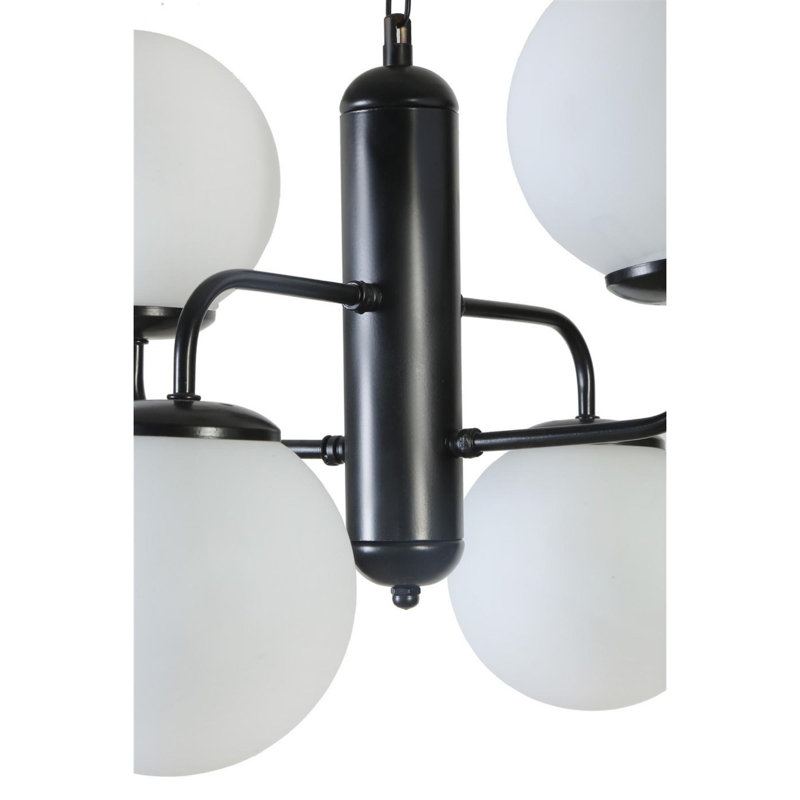 Chandle Chandelier, White/Black