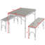 Table de camping pliante en bois manufacturé Keyshawn