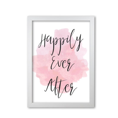 Happily Ever After Pink - Painting