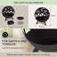 Colima Circle Wood Burning Smokeless Fire Pit-93738030