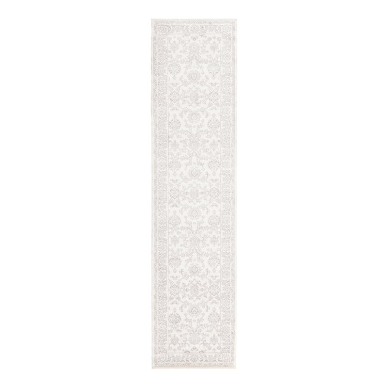 Floral Area Rug, Runner 94cm x 398.8cm