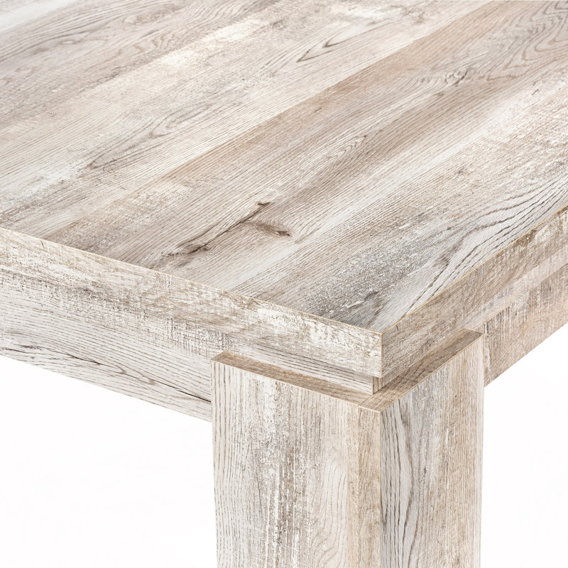 Dining Table, 60" Rectangular, Kitchen, Dining Room, Contemporary, Taupe