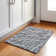 Premium Machine Washable Cerrito AMF501 Charcoal Rug
