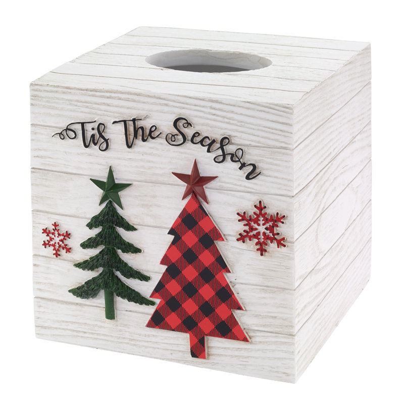 Tis the Season Bath Tissue Box Cover