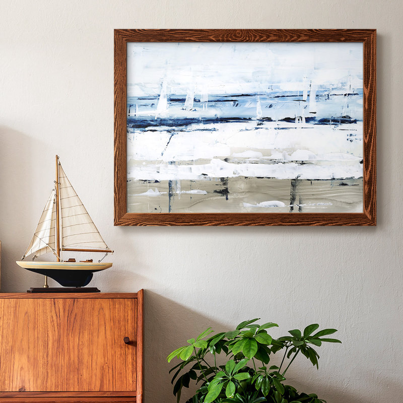 Sea Gaze II, reproduction d'art sur toile, Érable, H 22 po x l 32 po x P 1,5 po