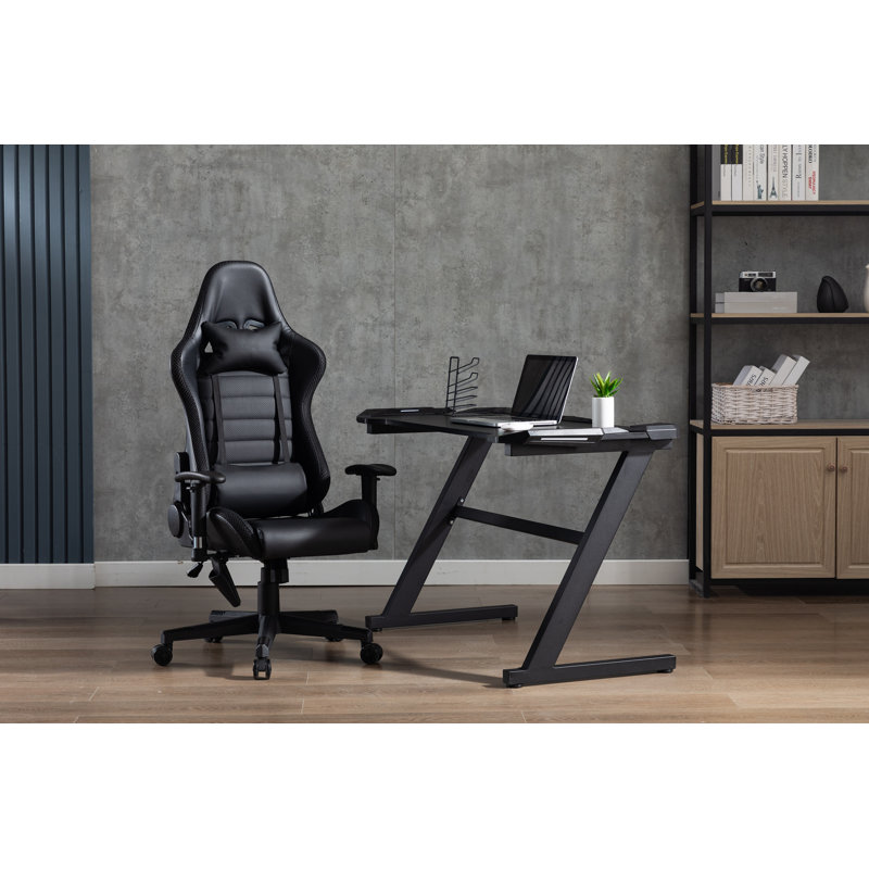 Gnni Metal Base Computer Desk