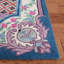 Tapis rose / ivoire en laine touffeté à la main à motif floral Luxembourg-52983285