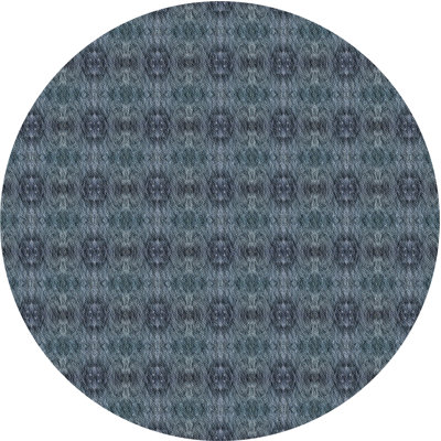 Tapis gris foncé tissé à la machine
