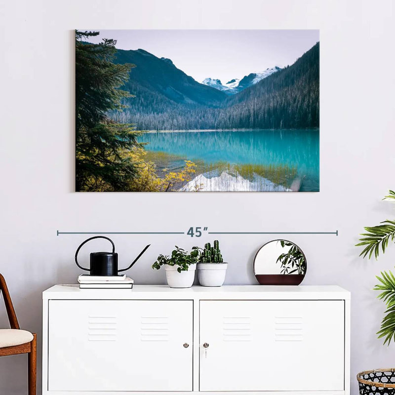 Alvord Joffre Crystal Lake Waters, H 26 po x l 39 po