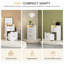 3-in-1 Dressing Table with Illuminated Mirror-2138312860