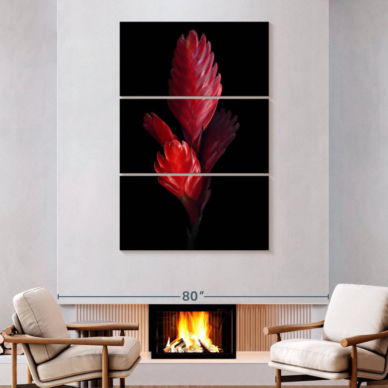 Harnek Bromeliad, 74" H x 48" W