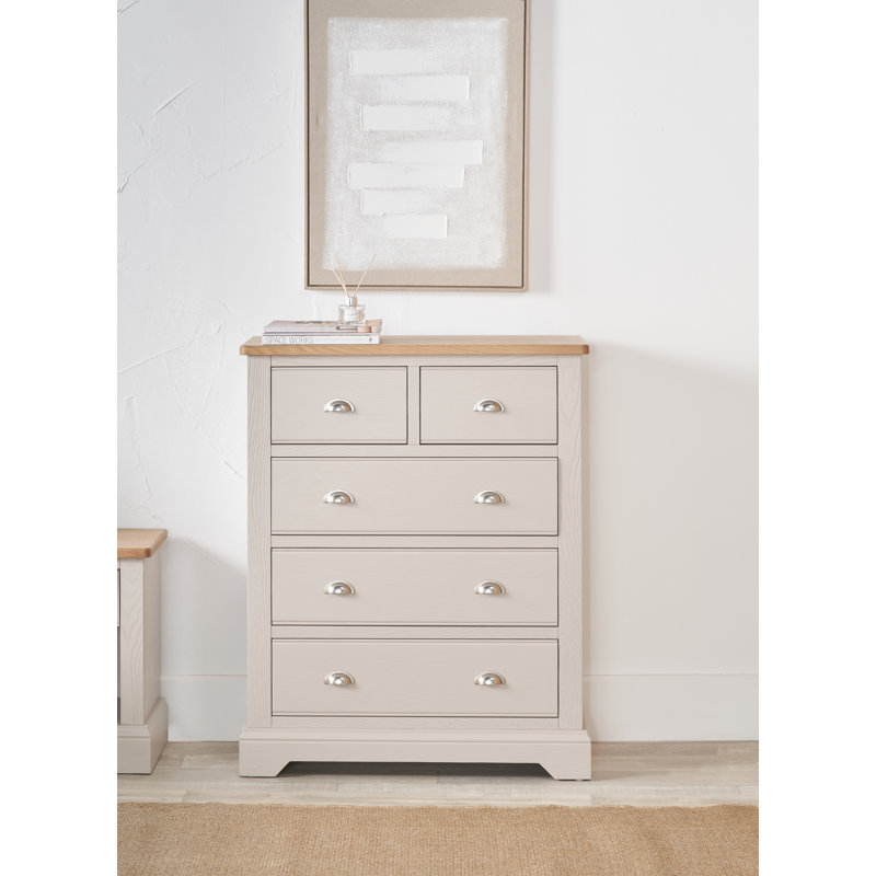 89cm W 5 - Drawer Chest of Drawers