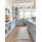 1 PCS 24X44" 100% Cotton Tufted 3000 GSM Reversible Bath Rug Grey-414140580