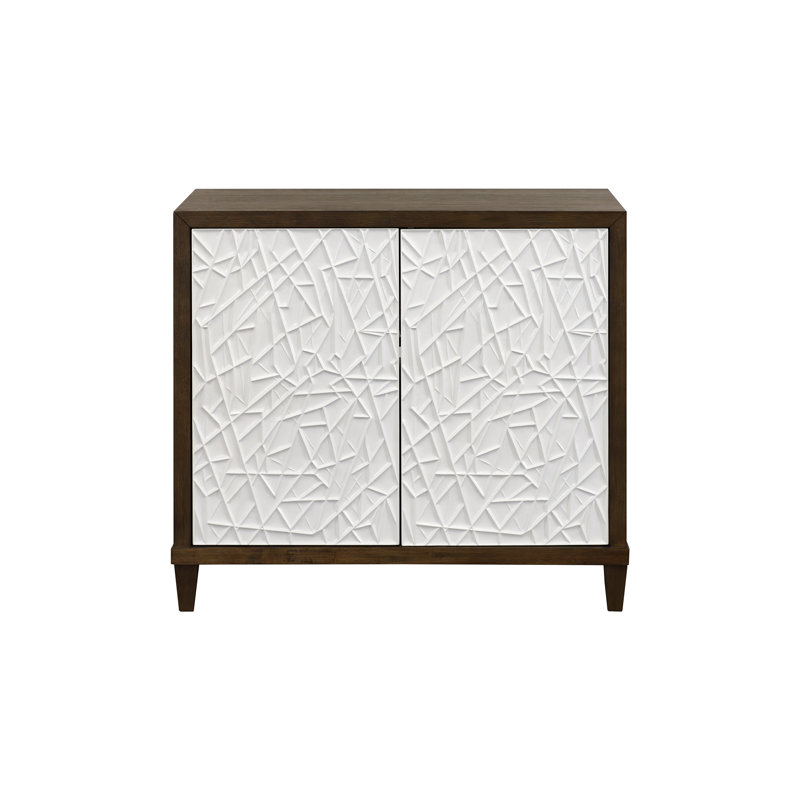 43 " W Console Table, Brown