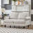 59.5" Modern Classic Design Living Room Loveseat Fabric Couch,Upholstered Polyester Grey.-592173936