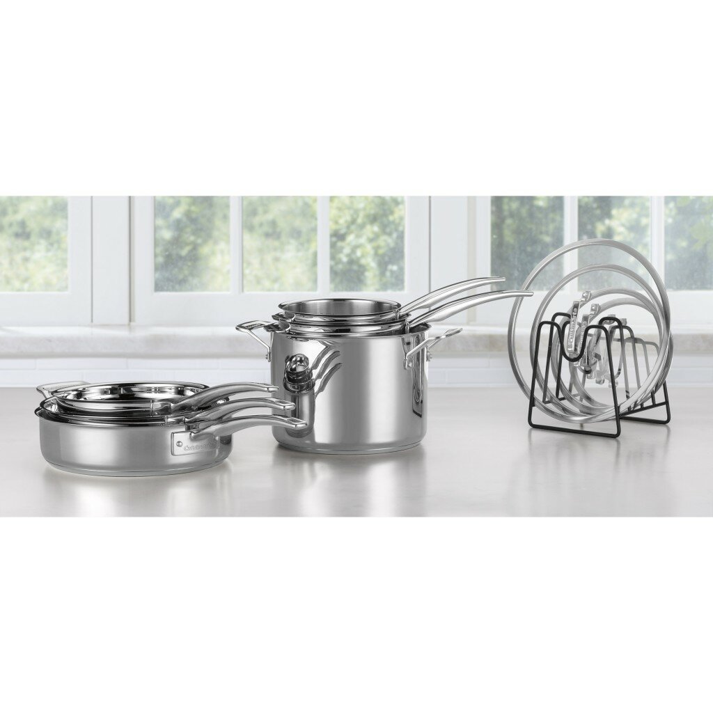 Cuisinart 11-Piece Conical Induction Stainless Steel Cookware Set & Reviews