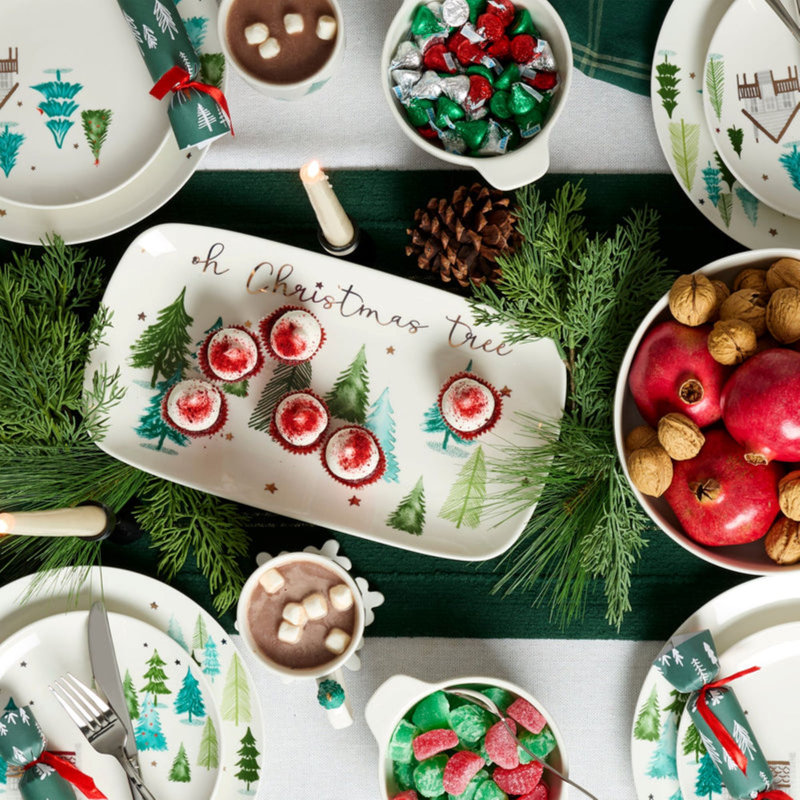 Lenox Balsam Lane Hors D'oeuvre Platter