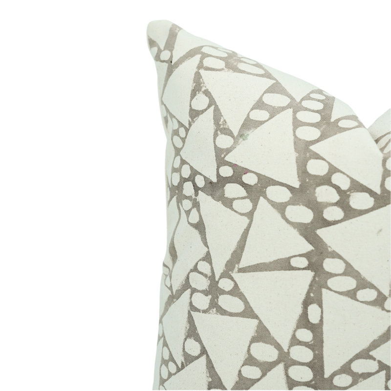 Housse de coussin en coton Floral, H 22 po x l 22 po