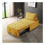 Canapé-lit polyvalent en tissu de lin-209630559