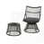 Dark Gray Cushion/Black Frame selected