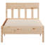 Andaleeb Solid Wood Bed-269061376