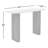 Carmela 47'' Marble Top Console Table