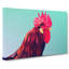 Geometric Rooster in Abstract - Wrapped Canvas-55315676