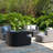 Miamisburg Outdoor Fabric Snug Set - with Rising Table