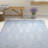 Harger Hand Tufted Wool/Viscose Geometric Rug in Blue-616729526