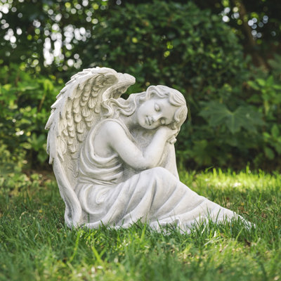Isenhour Angels & Cherubs MGO Garden Statue
