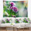 Tapisserie d’arrière-plan floral fleurs rose-28486725
