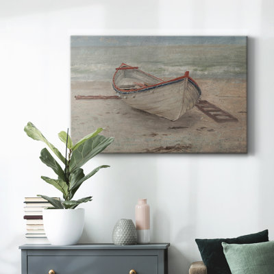 «Vintage Nautical Print», impression encadrée sur toile