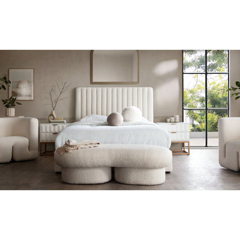 Brooke Upholstered Standard Bed, King