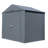 Elite Steel Storage Shed, 8X6, Anthracite-119308516