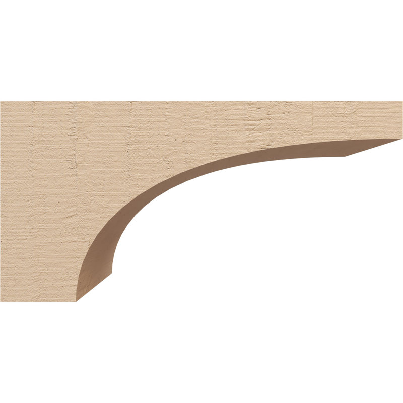 Bois de cèdre brut StockportThane Corbel, apprêté brun clair Stockport, H 8 po x l 8 po x P 16 po
