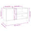 Hicksley 84.5cm Wide Sideboard-673424386