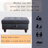 Faux Leather Ottoman-70231554