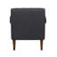 Chaise d'appoint moderne et contemporaine Discus 30,5 po - Fauteuil d'appoint Boucle-113497014