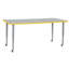 Table rectangulaire d'activités effaçables à sec avec pieds réglables-765072855-791962594-791962606