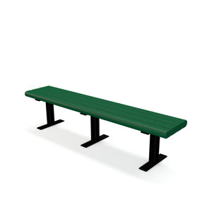 Creekside Recycled Plastic Park Bench