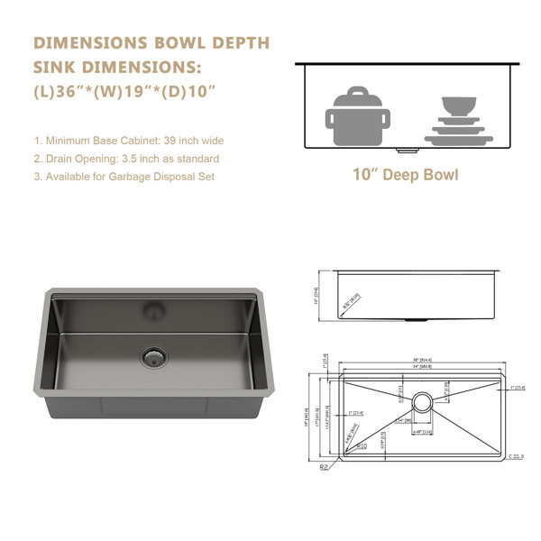 Dimensions du produit