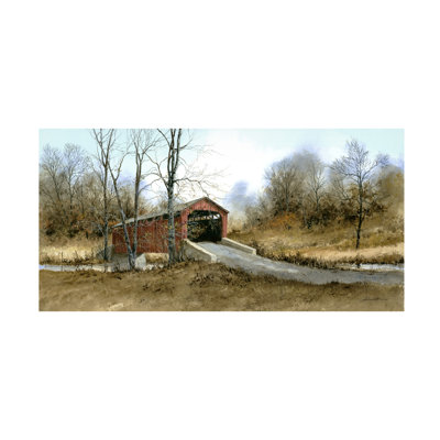 Ray Hendershot KISSIN BRIDGE TOO Canvas Art