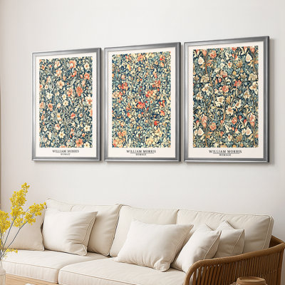 Collection sur toile encadrée personnalisée - 3 pièces